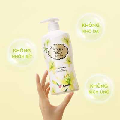 Sữa Tắm Double Rich Hoa Lily 800g
