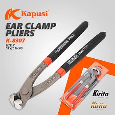 Kìm Nhổ Đinh 9 inch 225mm Nhật Kapusi Chính hãng, Thép Carbon k8307