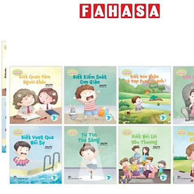 Sách - Bộ Sách Em Làm Chủ Cảm Xúc (Bộ 8 Cuốn)