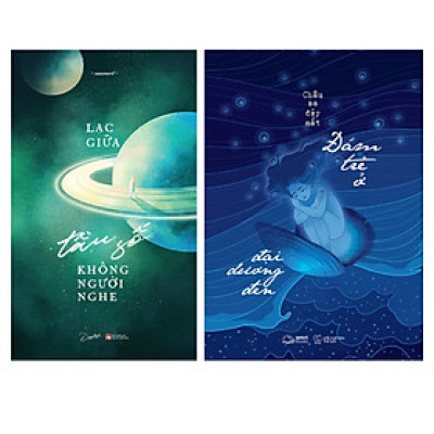 Sách Combo 2 Cuốn: Lạc Giữa Tần Số Không Người Nghe sky + Đám Trẻ Ở Đại Dương Đen ( AZ)
