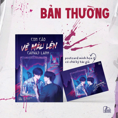 Con Cáo Vẽ Máu Lên Canvas Lanh - Bản Quyền