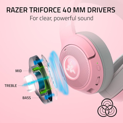 [Mới, hàng chính hãng] Tai nghe Razer Kraken Kitty V2 BT