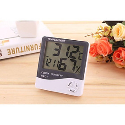 Nhiệt kế ẩm điện tử đo nhiệt độ, độ ẩm màn hình LCD 
