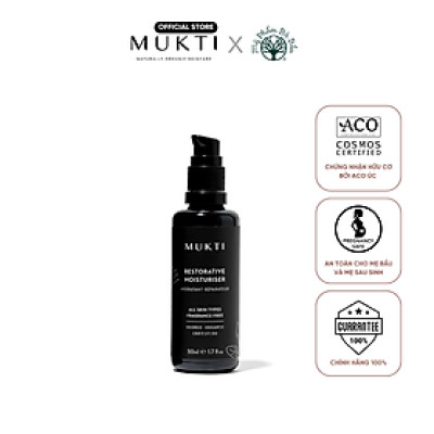 Kem Dưỡng Chuyên Sâu Khôi Phục Màng Bảo Vệ Da Mukti Restorative Moisturiser (50ml)
