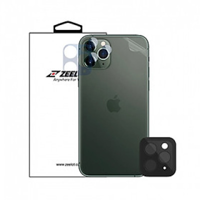 Dán Cường Lực Bảo Vệ Camera iPhone 11/ 11 Pro/ 11 Pro Max Zeelot Clear - Hàng Nhập Khẩu 