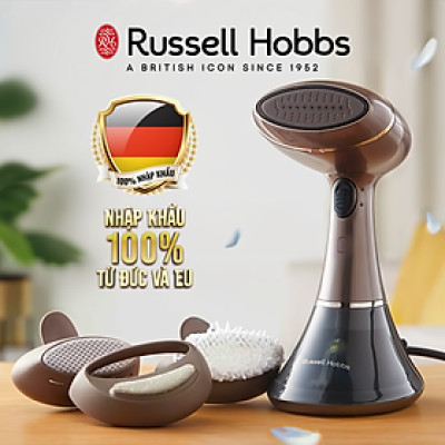 Bàn ủi Hơi Nước Cầm Tay Russell Hobbs Aroma 28040-56, 1800W, Ngăn Chứa Nước 200ml, nhỏ gọn, tự động tắt an toàn - Hàng chính hãng