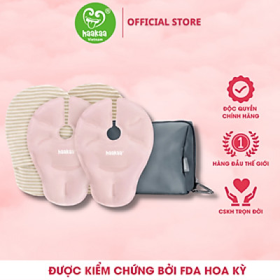 Miếng chườm ngực nóng lạnh cho mẹ sau sinh Haakaa. Không chứa BPA và phthalate