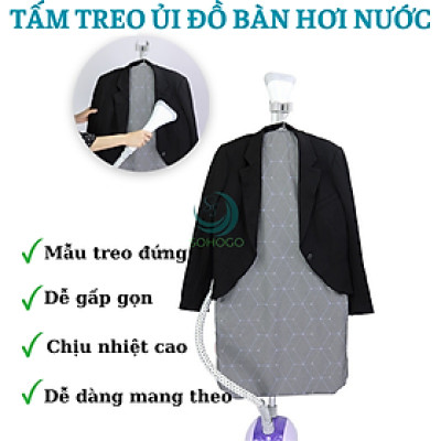 Tấm Lót Ủi Đồ Treo Tường-Thảm Ủi Đồ Gắn Móc Treo Cho Tất Cả Các Loại Bàn Ủi– Tiện Dụng Cho Gia Đình