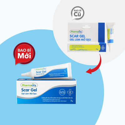 Gel làm mờ sẹo Pharmacity Scar Gel (5g)