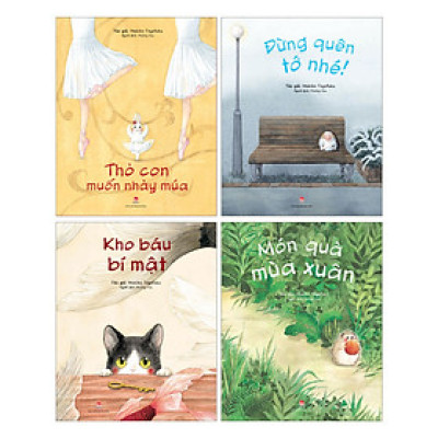 Combo Sách Ehon Của Tác Giả Makiko Toyofuku (4 Cuốn)