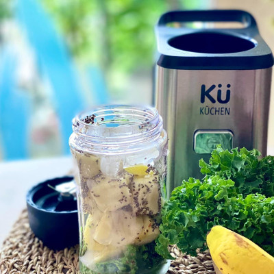Máy xay sinh tố mini KUCHEN MB1212 - Hàng Chính Hãng