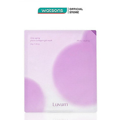 Mặt Nạ Thạch Collagen Luvum Giúp Trẻ Hoá Da Slow Aging Phyto Collagen Gel Mask 38g