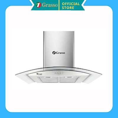 Máy hút mùi kính cong Grasso GS 3388S1 - 900 (Hàng chính hãng)