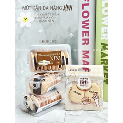 Mút Tán Kem Nền ngón tay Jonbos Air Cushion Mini NO.J039 Tiện Dụng