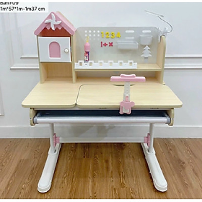 Bàn học sinh thông minh đa năng, nâng hạ tay quay, điều chỉnh góc nghiêng, chống lóa Tundo CTF09 ngang 100cm