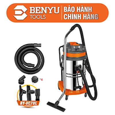Máy Hút Bụi Công Nghiệp Hút Khô Và Ướt BENYU BY-VC70L - Hàng Chính Hãng