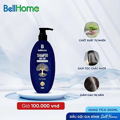 Dầu Gội Gia Đình Công Nghệ Sinh Học Bell Home 300ML