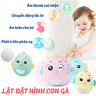 Lật Đật Gà Con Đáng Yêu- Gà Lật Đật Thông Minh- Lật Đật Hình Con Gà Bé Xinh-  Lật Đật Cưng Cưng- Trứng Gà Lật Đật Baby- Gà Lật Đật Mầm Non- Gà Con Lật Đật Kỳ Diệu