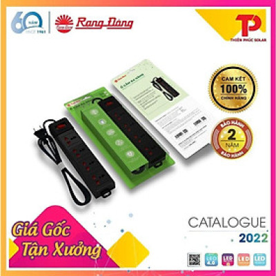 Ổ cắm đa năng 3m Rạng Đông Model: OC02 4C/5M/10A