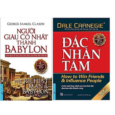 Combo 2 cuốn: Đắc Nhân Tâm,  Người Giàu Có Nhất Thành Babylon