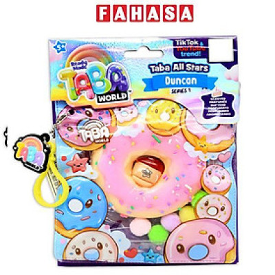 Đồ Chơi Móc Khóa Squishy - Taba World 855007-6L - Bánh Donut