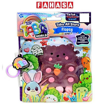 Đồ Chơi Móc Khóa Squishy - Taba World 855009-6L - Thỏ Con