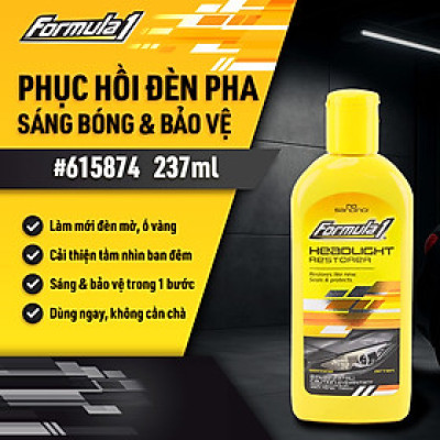 Đánh Bóng Và Phục Hồi Đèn Pha FORMULA 1 615874 237ml