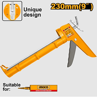 SÚNG BƠM SILICONE INGCO HCG1809 - HÀNG CHÍNH HÃNG