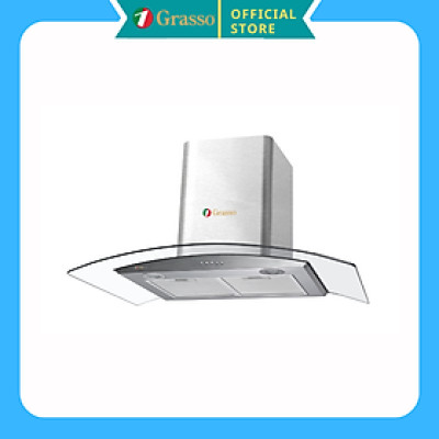 Máy hút mùi kính cong Grasso GS 2 - 900 (Hàng chính hãng)