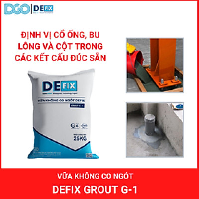 Vữa không co ngót DEFIX GROUT G-1
