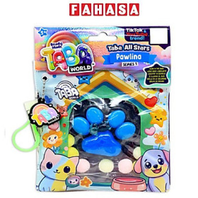 Đồ Chơi Móc Khóa Squishy - Taba World 855004-6L - Đệm Chân Mèo