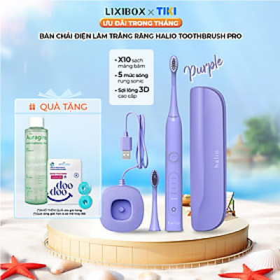 Bàn Chải Điện Halio Sonic Whitening Toothbrush Pro