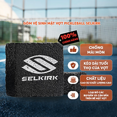 Gôm Tẩy Mặt Vợt Vệ Sinh Mặt Vợt Pickleball Selkirk Cao Cấp - Làm Sạch Mặt Vợt - Tiện Lợi - Nhỏ Gọn