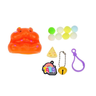 Đồ Chơi Móc Khóa Squishy - Taba World 855001-6L - Chuột Hamster