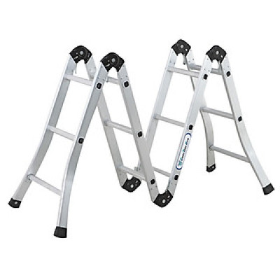     Thang nhôm gấp 4 đoạn đa năng PaL B6-165 khoá tự động,16 tính năng làm việc,