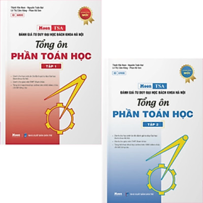 Sách - Đánh giá tư duy Bách Khoa Hà Nội TSA 2025 - Tổng Ôn Phần Toán Học
