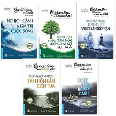 Combo Chicken Soup For The Soul chủ đề Vượt lên nghịch cảnh (Tập 4 + 5 + 6 + 10 + 18) - Bản Quyền