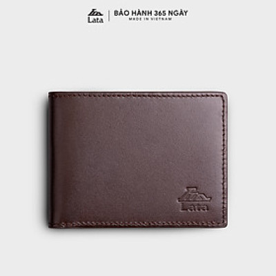 Ví nam da bò Lata ( Thời trang nam - Ví da thật cao cấp LVN121 )
