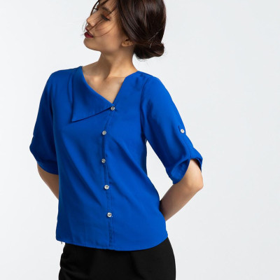 Áo Kiểu Công Sở Thời trang thiết kế Hity TOP101 (Xanh Midnight)