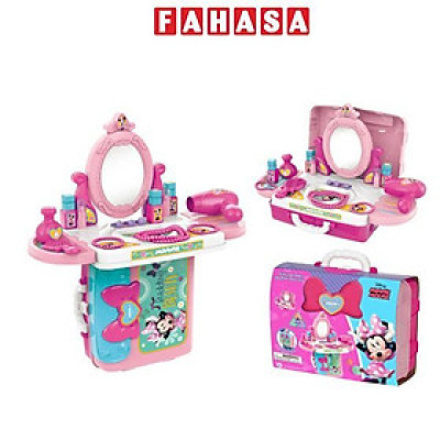 Đồ Chơi Trang Điểm Dáng Vali 3 Trong 1 Minnie - Sweet Heart SH10118