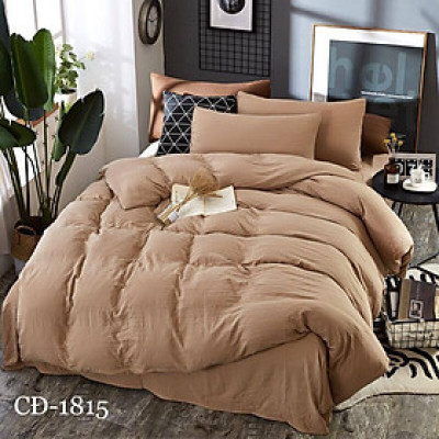 Bộ Vỏ Chăn Ga Gối Cotton Đũi Nhập Khẩu Mềm Mịn, SALE CỰC LỚN, RẺ CHƯA TỪNG CÓ. ( gửi màu ngẫu nhiên