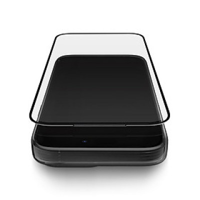 Kính Cường Lực Cho iPhone 17/ 17 Air/ 17 Pro/ 17 Pro Max UNIQ OPTIX COVEX VIVID Clear Trong Suốt Viền Đen Độ Dày 0.33mm Hàng Chính Hãng