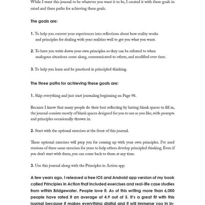 Principles: Your Guided Journal (Create Your Own Principles To Get The Work And Life You Want)