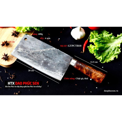 Dao Phúc Sen Chặt - Thái Bản 10 Cán Cẩm