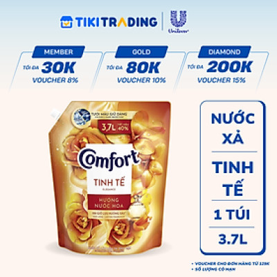 Túi Nước Xả Vải Comfort Thơm Mát Gấp 10 Lần/Hương Nước Hoa 100 Giờ Lưu Hương - Hương Tinh Tế
