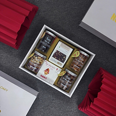 [SET QUÀ TẶNG 20/10] Hạt Dinh Dưỡng Nhập Khẩu Oaky Tặng Bạn Gái, Mẹ, Cô Giáo - #3 Cân Bằng Sắc Vị