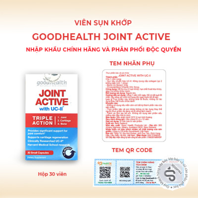 Viên sụn khớp Joint Active - hộp 30 viên
