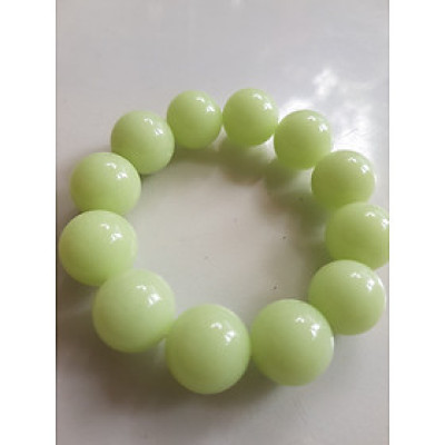 Vòng Nam Dạ Quang tự nhiên mới size to quá đẹp 18mm Các Anh đeo tay lên đẹp sang lắm nhe sẽ ánh lên khi có đèn chiếu vào ạ