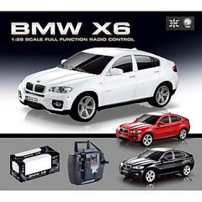 Mô hình xe ô tô điều khiển BMW X6 tỉ lệ 1:28 – GOUKAI 866-2802 R/C (25x11x12cm)