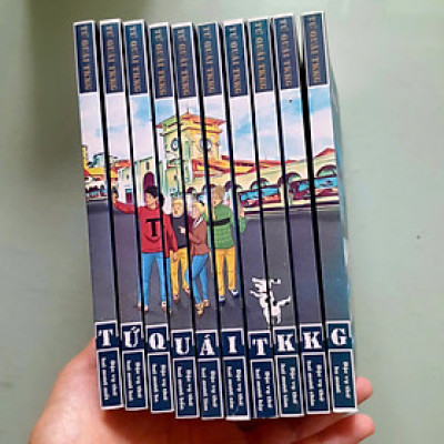 Tứ Quái TKKG - combo 10 cuốn Tập 21-30, Tập 51-60 (Hanoibooks)
